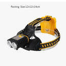 Strong Light Charging LED Headlight Outdoor Lighting Night Fishing Headlamp