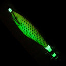 8cm Luminous Wood Shrimp Bait with Squid Jigs Hook Fishing Lures (Pink)