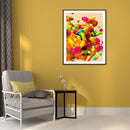 5D Diamond Painting Kit Colorful Liquid Full Round Drill Rhinestone DIY Art