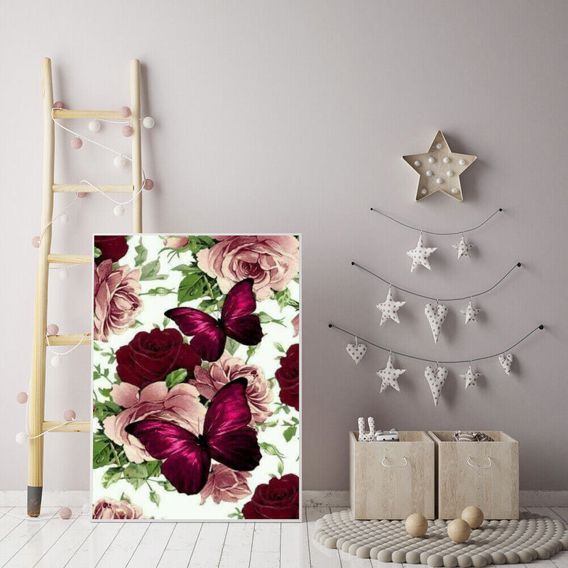 5D DIY Drawing Rhinestone Picture Craft Art Full Round Drill Diamond Painting