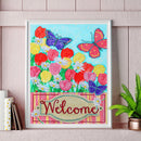 5D Partial Special Shape Crystal Drill Diamond Paint Flower Bird Butterfly Dr