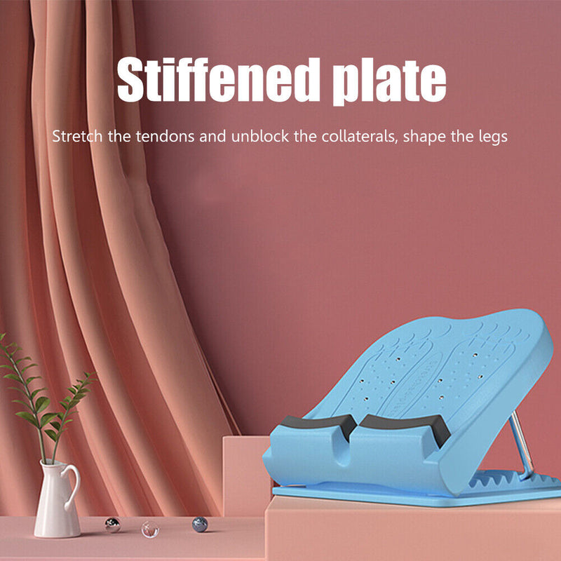 Inclined Stretching Plate Folding Fitness Relaxation Board Pedal (Blue)