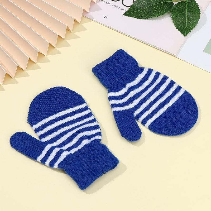 Warm Soft Kids Gloves Full Finger Gloves Knitted Mittens Children's Gloves