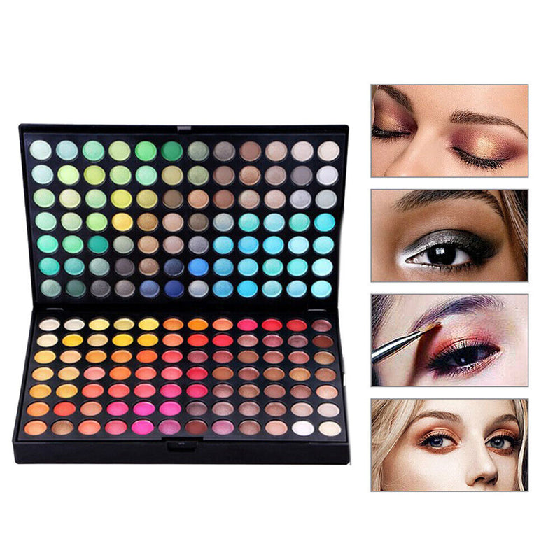 252 Color Eyeshadow Mat Shimmer Palette Blush Mineral Shine Diamond Powder