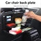 Folding Car Bracket for Food Drink Phone Holder Auto Back Seat Table Black