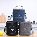 2PCS Portable Insulated Camping Tote Lunch Box Food Storage Picnic Bags Handbag