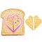 Lunch DIY Sandwiches Cutter Mould Food Cutting Die Bread Biscuits Mold(Love