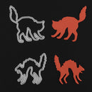 2pcs Halloween Cutting Dies Stencils Scrapbook Embossing DIY Card (MS-498)