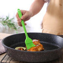 Seasoning Silicone Brush Non-stick Basting Pastry Kitchen BBQ Brush (Blue)
