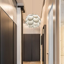 Paper Origami Lampshade Nordic Modern Pendant Chandelier Light Decor (C)