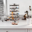 288 Holes 6-Layer Jewelry Storage Holder Earrings Necklace Ring Display Stand