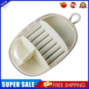 Simple Jewelry Box Portable Women Outdoor Travel Earring Ring Case (White)