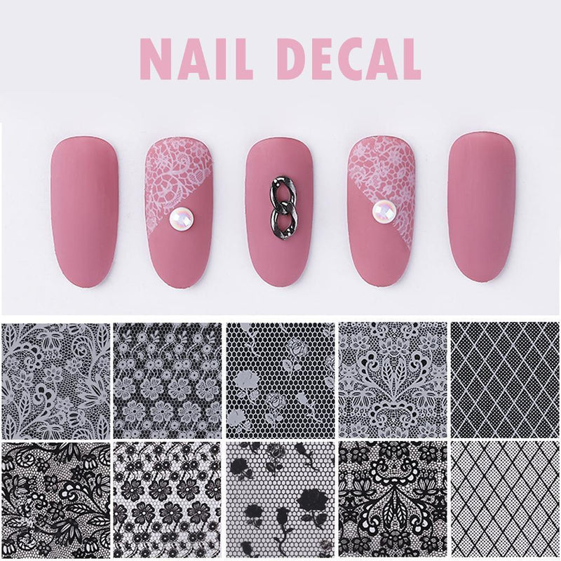Nail Stickers Sexy Lips Water Decals Wraps Cartoon Sliders for Nail Decoratio