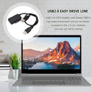 #A Portable Adapter Convenience Converter ABS Mobile Hard Drive for Office Suppl