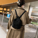 Children Casual Plush Solid Color Backpack Cute Shoulder Bag Handbags Rucksack