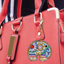 5pcs DIY Full Drill Special Shaped Diamond Painting Elephant Keychain Pendants