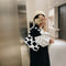 Animal Pattern Underarm Bag Women Mini Plush Shoulder Handbags Purse (6)