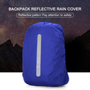 Reflective Waterproof Bag Rain Cover Outdoor Safety Covers (Blue 60L) Newly