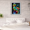 Full Round Drill Mosaic Art Picture of Rhinestone Pterosaur Diamond Painting