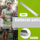 2pcs BBQ Gas Grill Heat Plate Shield for Weber Series Outdoor Barbecue Parts