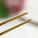 Tools Alloy Hairpin U-shaped hairpin Metal Hair Stick Double wavy flower