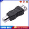 USB 2.0 A Female to B Male Adapter Connector AF to BM Converter for Printer