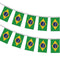 Bunting Brazil Flag 5 Metres 20 Flags Football Brazilian Brasil Country#