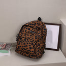 Fashion Women Zebra Leopard Printing Rucksack Students Large Capacity Handbags