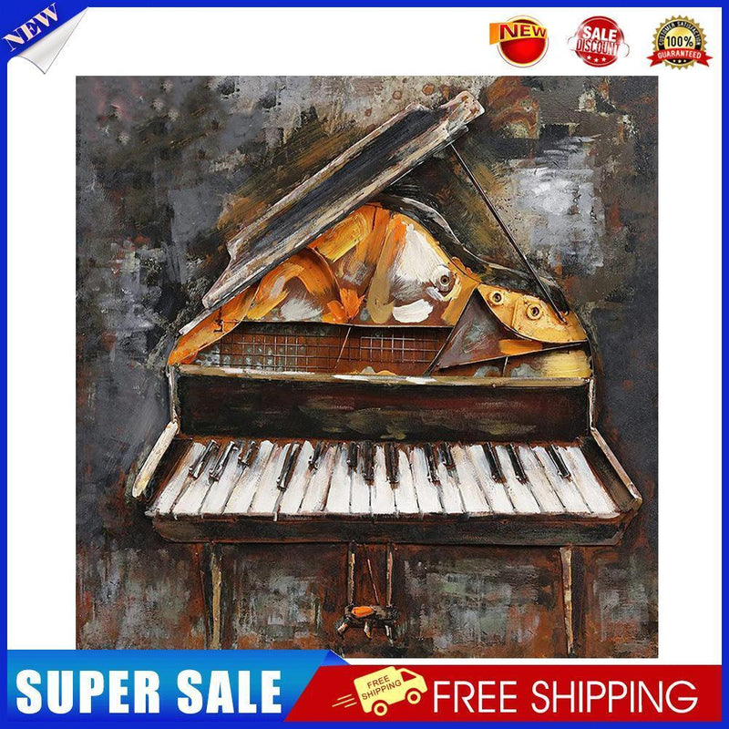 Diamond Painting 5D DIY Piano Full Round Drill Rhinestone Picture Kits