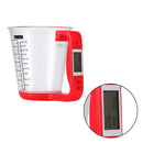 Electronic Measuring Cup Kitchen Scales Digital Measurement Cups (Black)