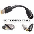 For Lenovo Thinkpad Round Jack to Square Plug Adapter Charger Power Converter`