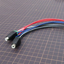 1pc Power Input Speaker Wire Harness 10 Pin Plug RCA For Dual TBX10A G8K0 C9Z7