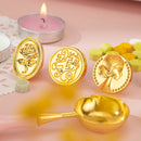 #A Wax Seal Kit DIY Sakura Stamp Set Envelope Invitation Decorative Packaging Cr