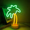 Neon Sign LED Lights Decorative Marquee Signs Light with Base (Coco) Newly