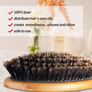 Portable Hair Brush Pro Home Wooden Handle Airbag Hair Styling Tools Beard Comb