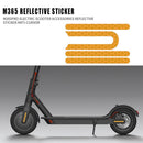 Electric Scooter Front Rear Wheel Tire Cover Protective Shell Reflective Stic