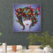5D DIY Part Drill Diamond Painting Short Hair Girl Special Shaped Picture
