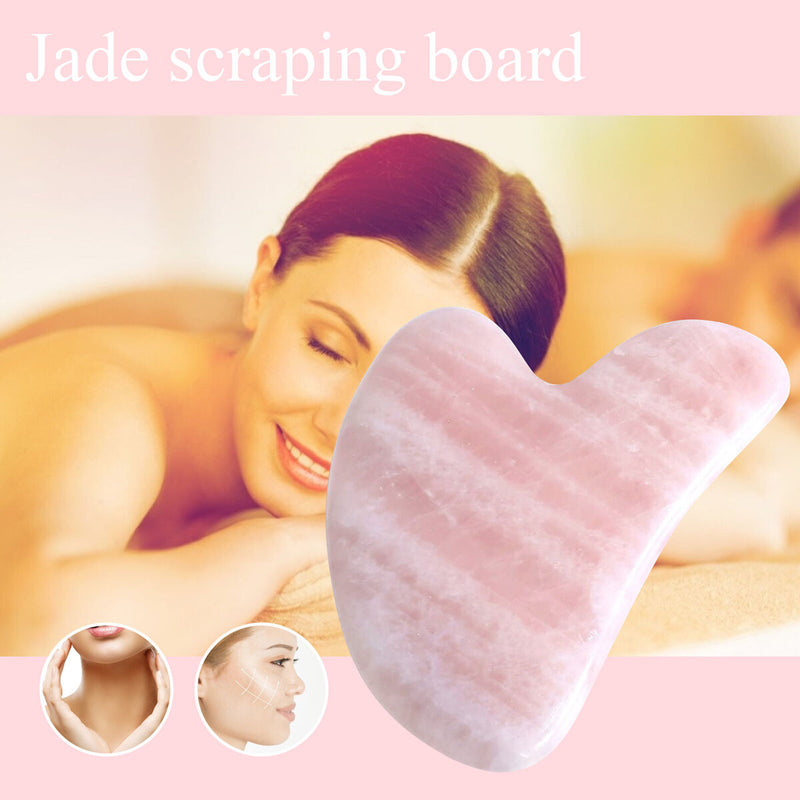 Jade Stone Guasha Board Gua Sha Scraping Massage Tools for Face Body Care