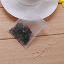 50pcs Portable Nylon Empty Tea Bag Seal Filter String Tea Bag(7X9cm) Newly