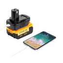 Li-ion Battery Adapter DM18RLFor Dewalt For Milwaukee 18V-20V To For RYOBI 18V
