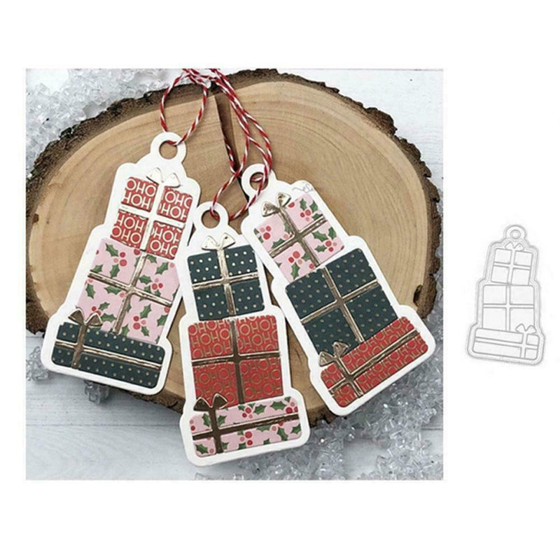 Holiday Gift Box Metal Cutting Dies Embossing Stencils Craft Making Stencil S9A1
