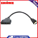 HDMI Splitter Cable 1 MaleTB 2 HDMI 1.4 Female 1in 2 Out Y Converter
