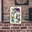 All Mad Metal Retro Tin Sign Art Poster Wall Plate for Living Room Accessories