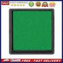Fingerprint Square Inkpad for DIY Scrapbook Card Paper Craft Stamp (Green)