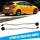 2pcs Plot Shelf Fixing Strap Cord String for Ford Focus Hatchback 2012-2017