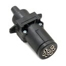 7 Pin 12V Male Adapter Electric Converter Truck Trailer Male Standard Ru