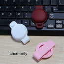 1xCase For AirTag Leather Cover Key Ring Tracker Keychain AirTag HOT J6V0
