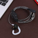 HB-70 2Pin K Type Removable Interphone Headphones with PPT Mic for Baofeng