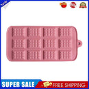 #A 12 Cell Silicone Chocolate Fondant Molds Practical Waffle Candy Making Tools