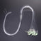30pcs Luminous Fishing Hook Barbed Tackle High Carbon Steel Agrafe Line